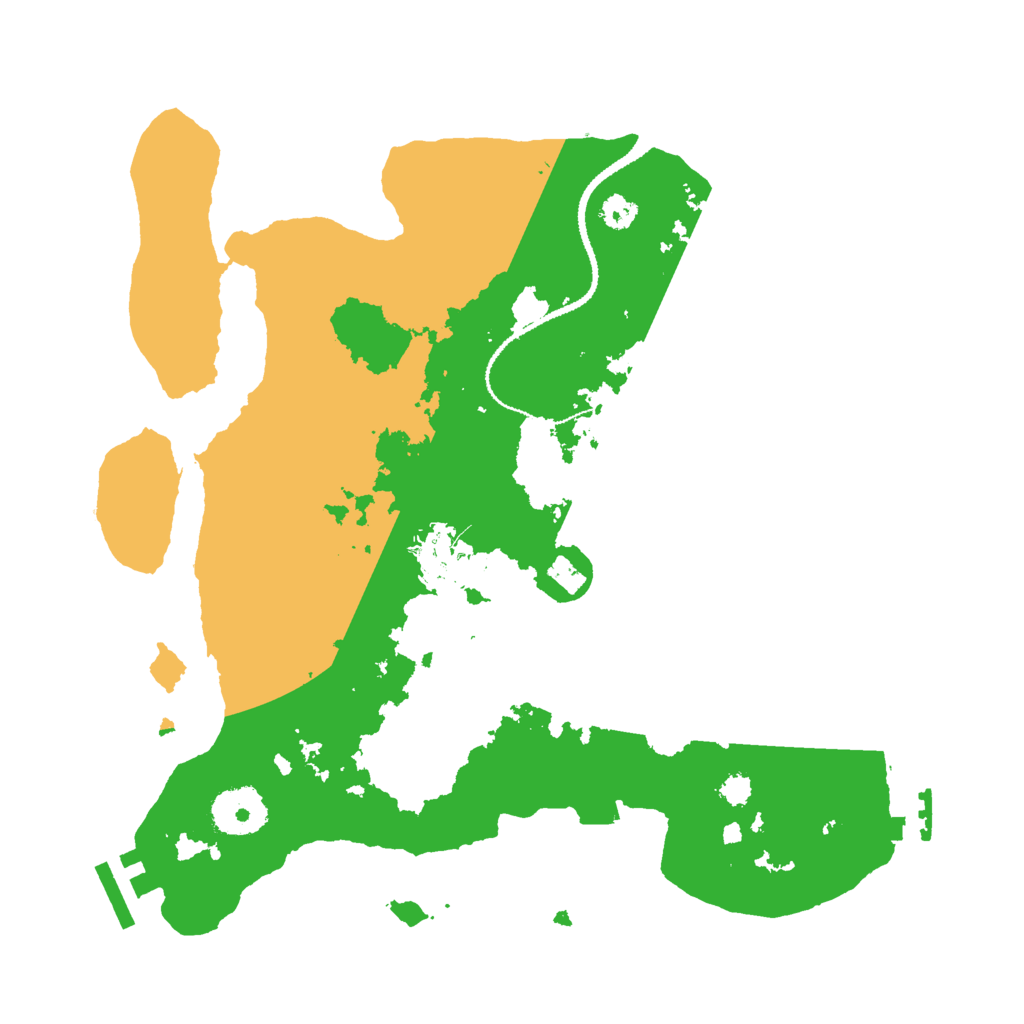 Biome Rust Map: Procedural Map, Size: 3000, Seed: 28006