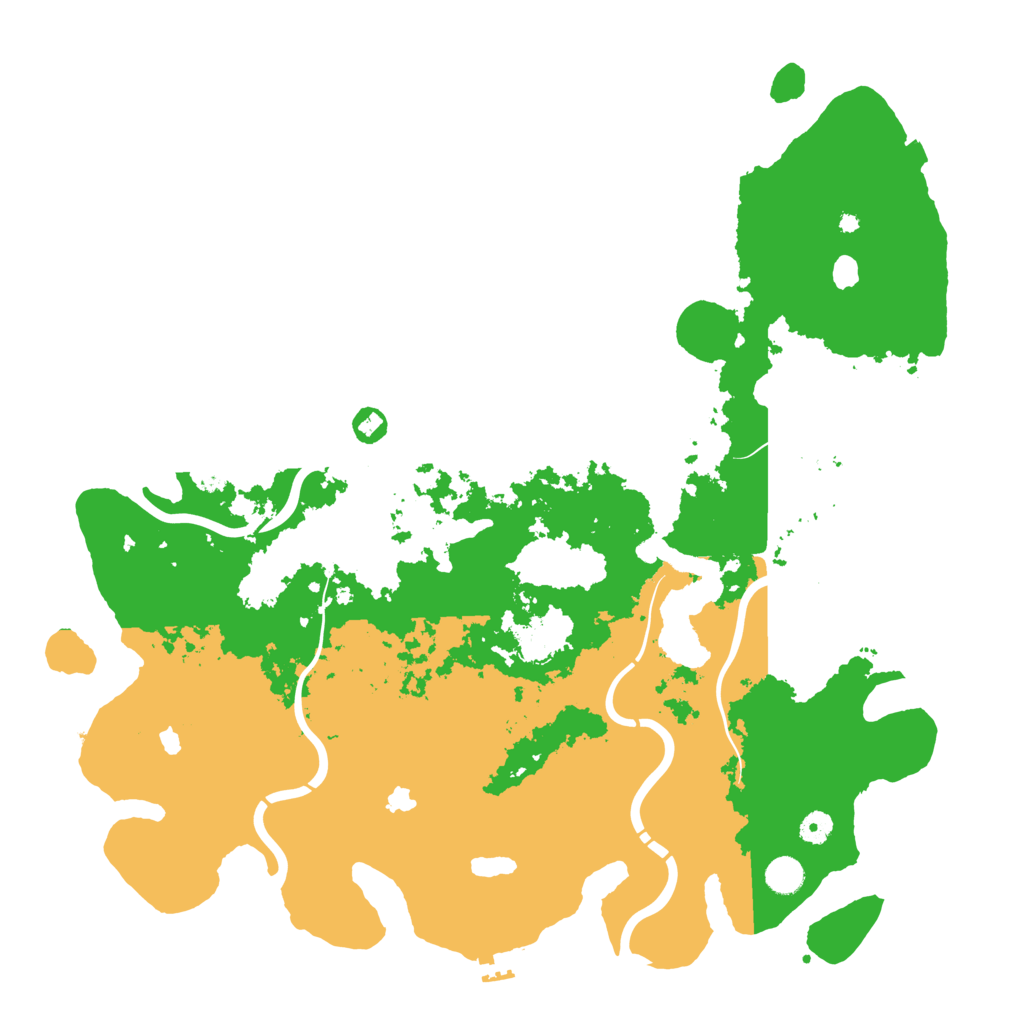 Biome Rust Map: Procedural Map, Size: 4750, Seed: 1215752191