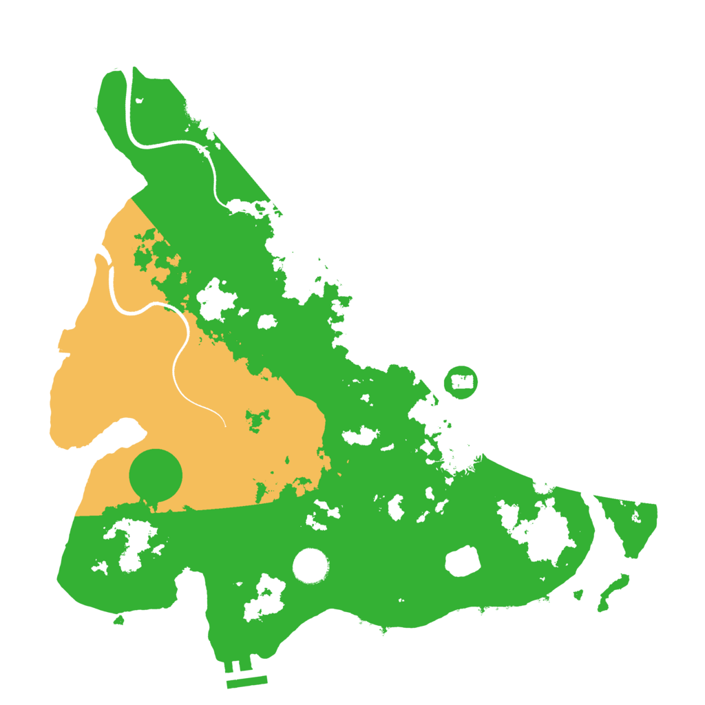 Biome Rust Map: Procedural Map, Size: 3500, Seed: 1475584739