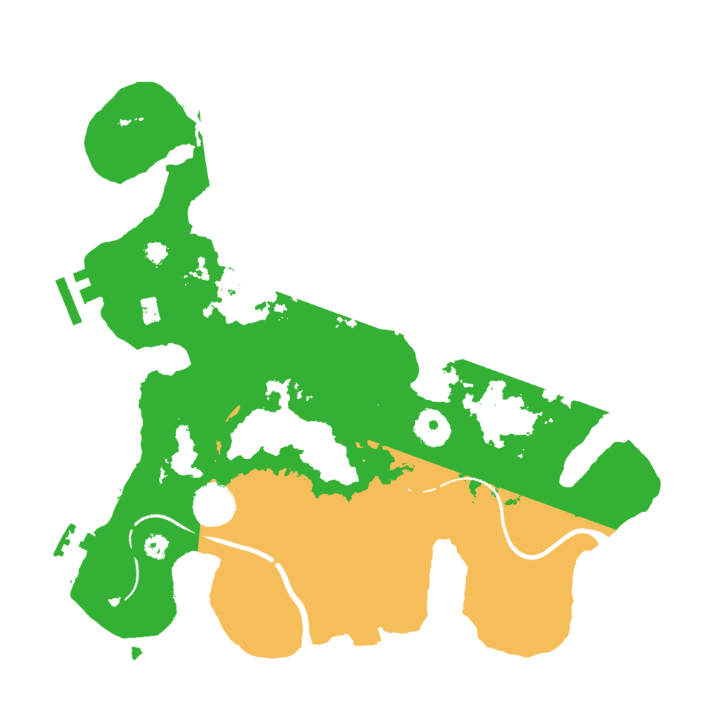 Biome Rust Map: Procedural Map, Size: 3000, Seed: 619209349