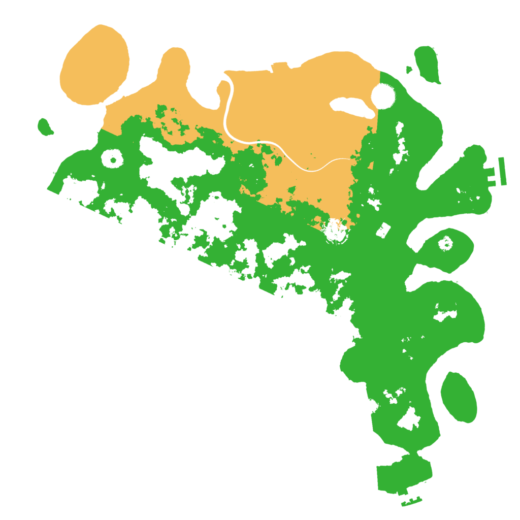 Biome Rust Map: Procedural Map, Size: 3750, Seed: 1911108965