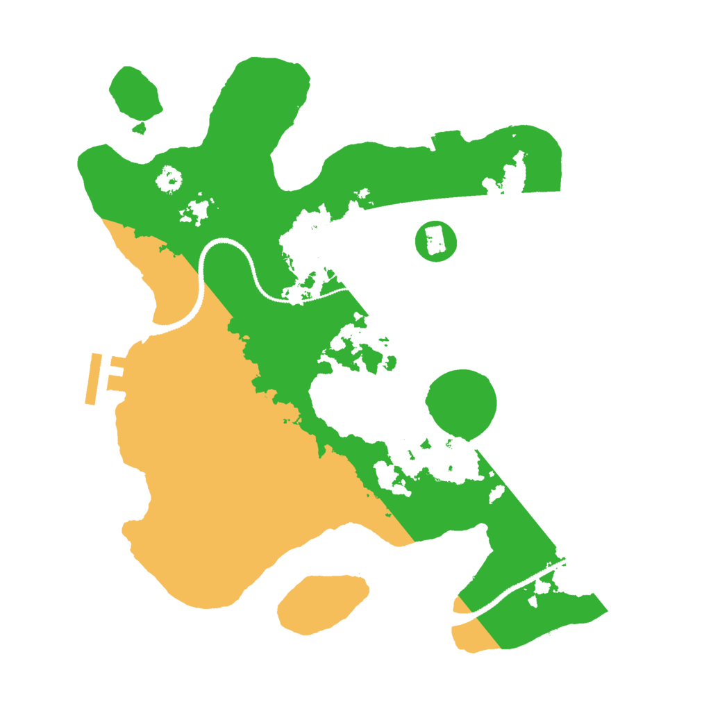 Biome Rust Map: Procedural Map, Size: 2800, Seed: 1699717114