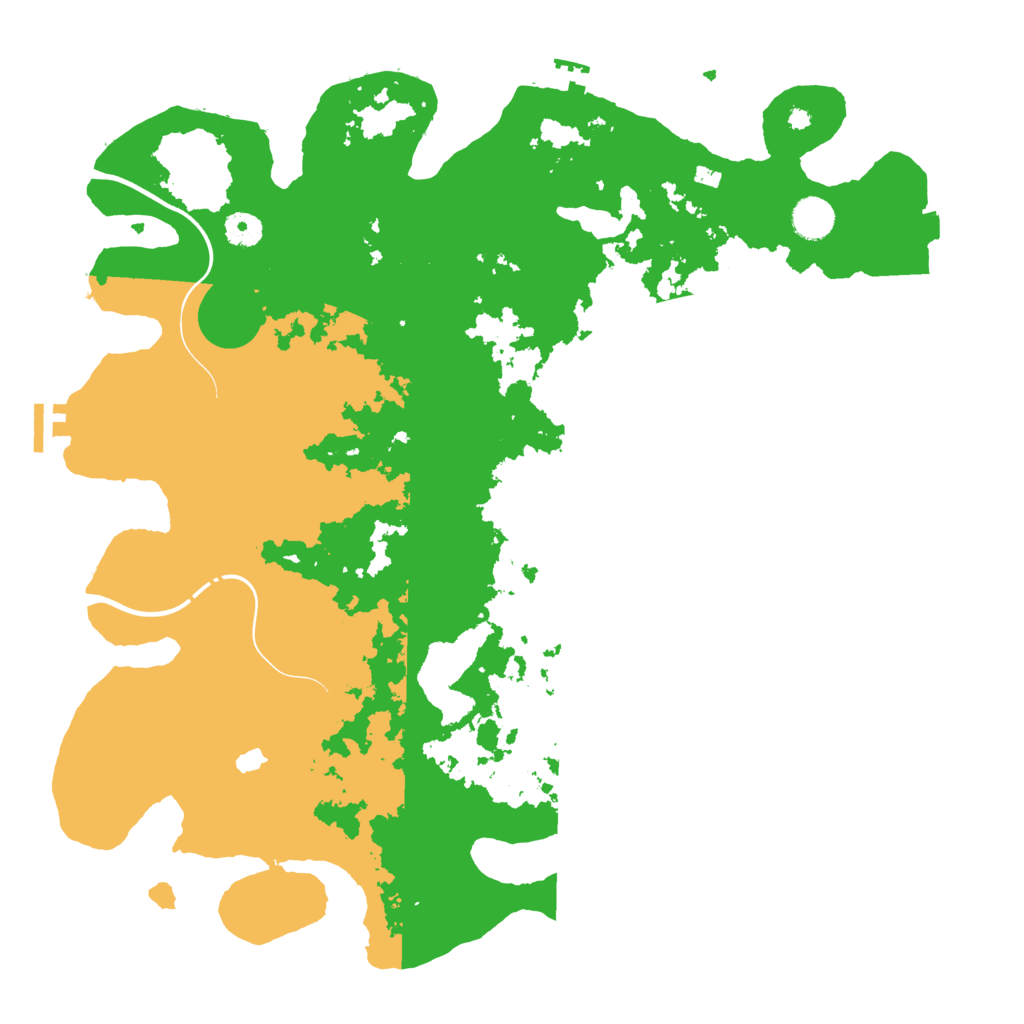 Biome Rust Map: Procedural Map, Size: 4250, Seed: 1442232303