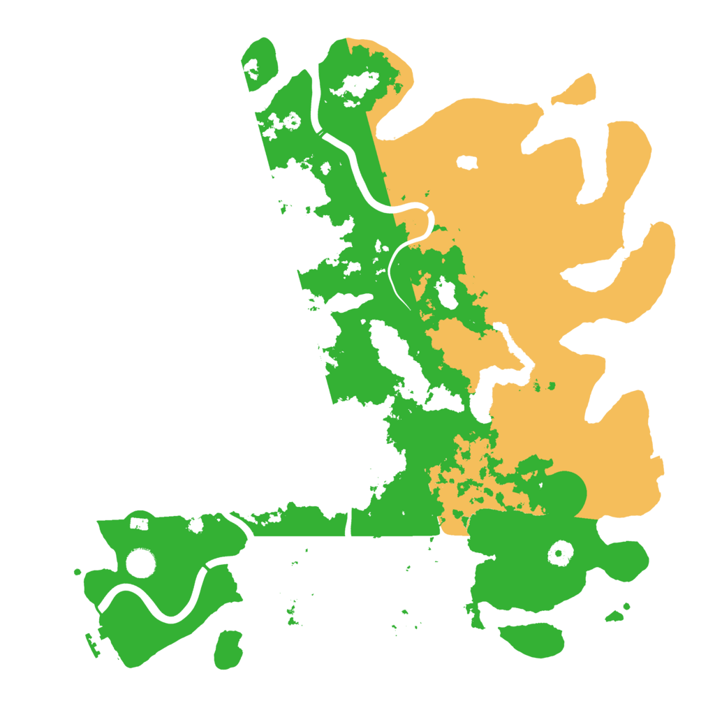 Biome Rust Map: Procedural Map, Size: 4250, Seed: 2066536923