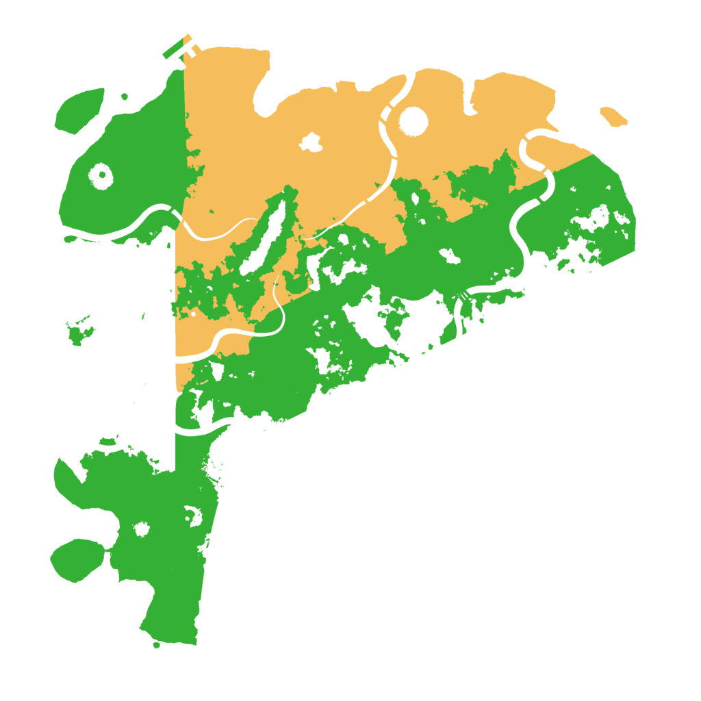 Biome Rust Map: Procedural Map, Size: 4250, Seed: 1623329736