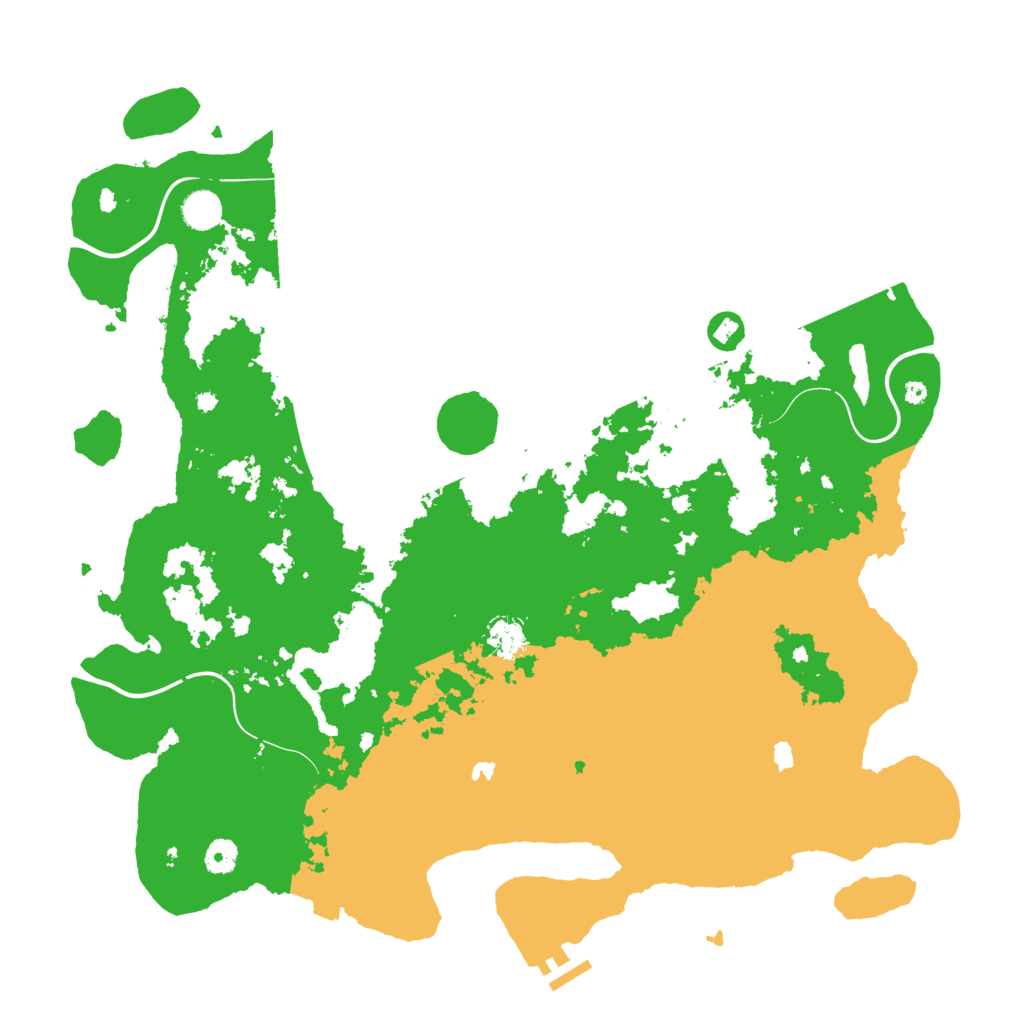 Biome Rust Map: Procedural Map, Size: 4500, Seed: 1685540512