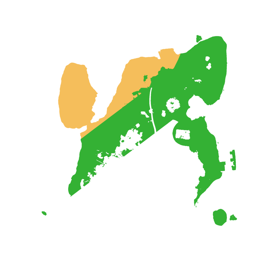 Biome Rust Map: Procedural Map, Size: 2000, Seed: 1942841082