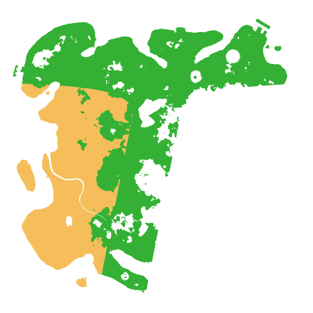 Biome Rust Map: Procedural Map, Size: 4000, Seed: 754468972