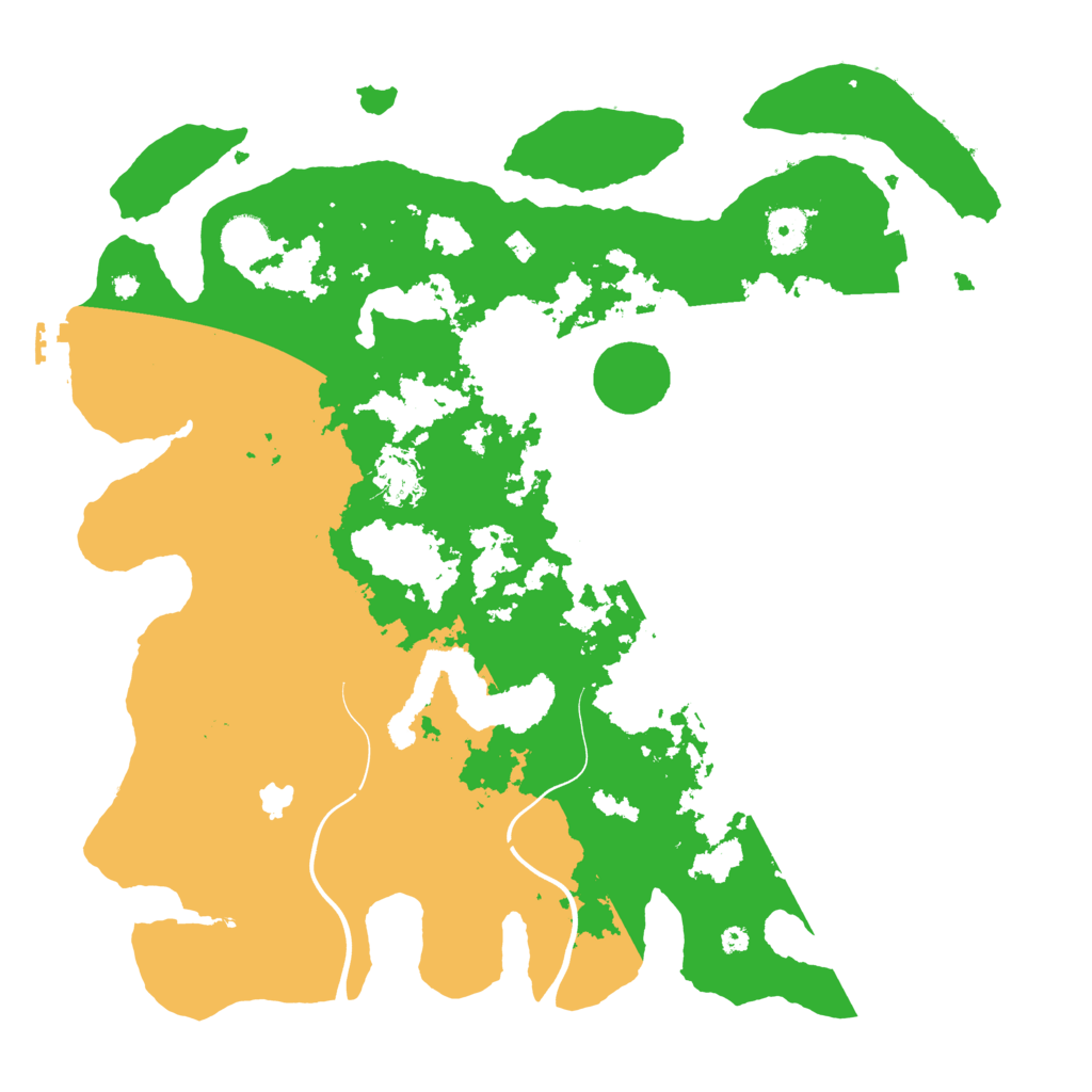 Biome Rust Map: Procedural Map, Size: 4000, Seed: 1611861959