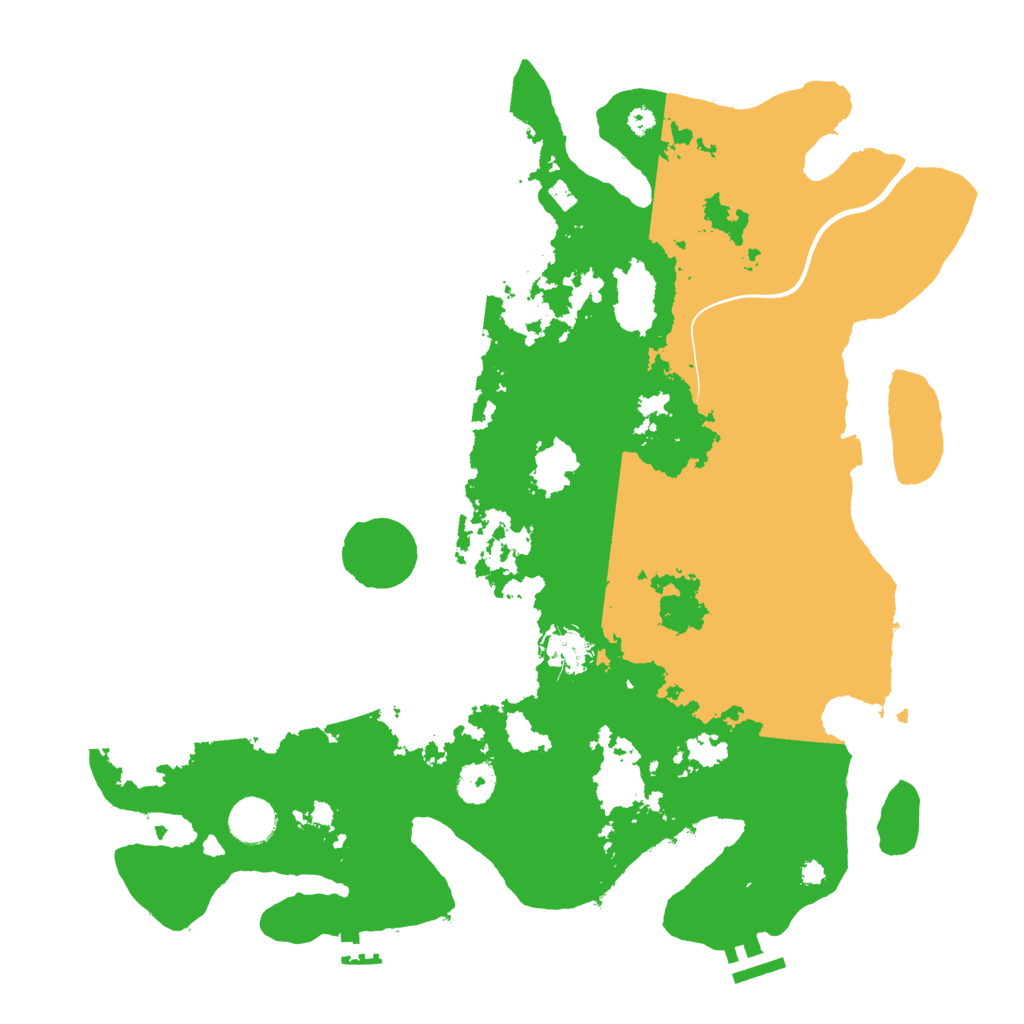 Biome Rust Map: Procedural Map, Size: 3850, Seed: 290874025
