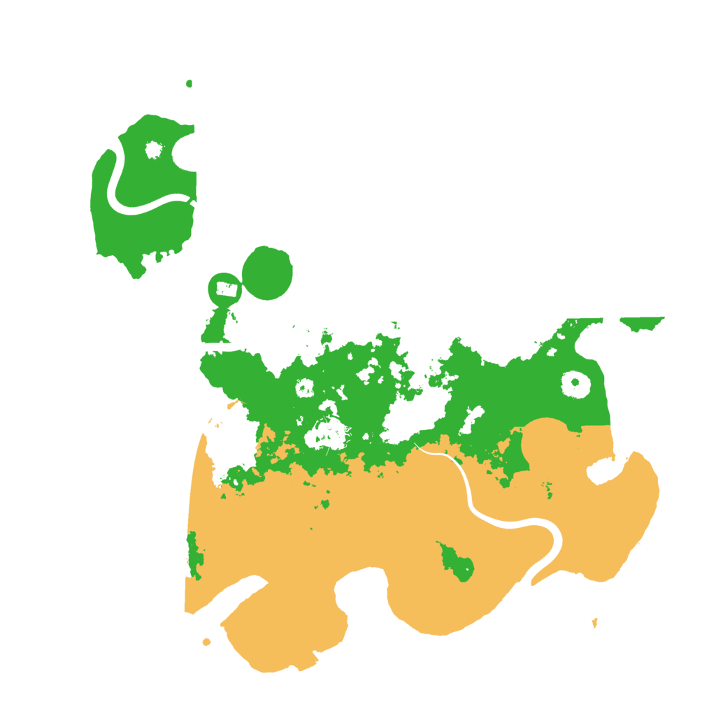 Biome Rust Map: Procedural Map, Size: 3750, Seed: 1396337100