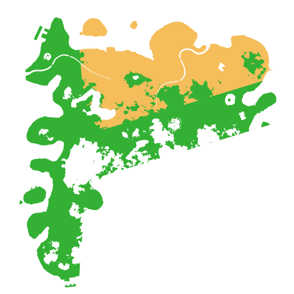 Biome Rust Map: Procedural Map, Size: 4000, Seed: 1605722115