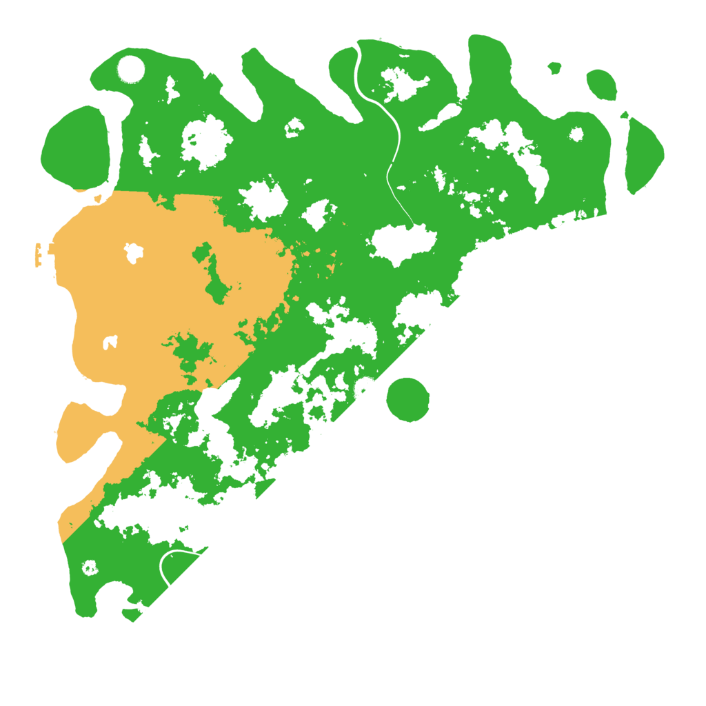 Biome Rust Map: Procedural Map, Size: 4500, Seed: 2002672656