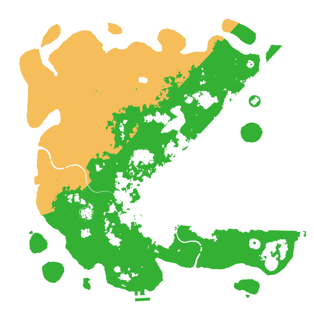 Biome Rust Map: Procedural Map, Size: 4250, Seed: 127586825