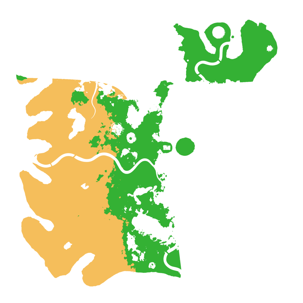 Biome Rust Map: Procedural Map, Size: 4500, Seed: 1756806906