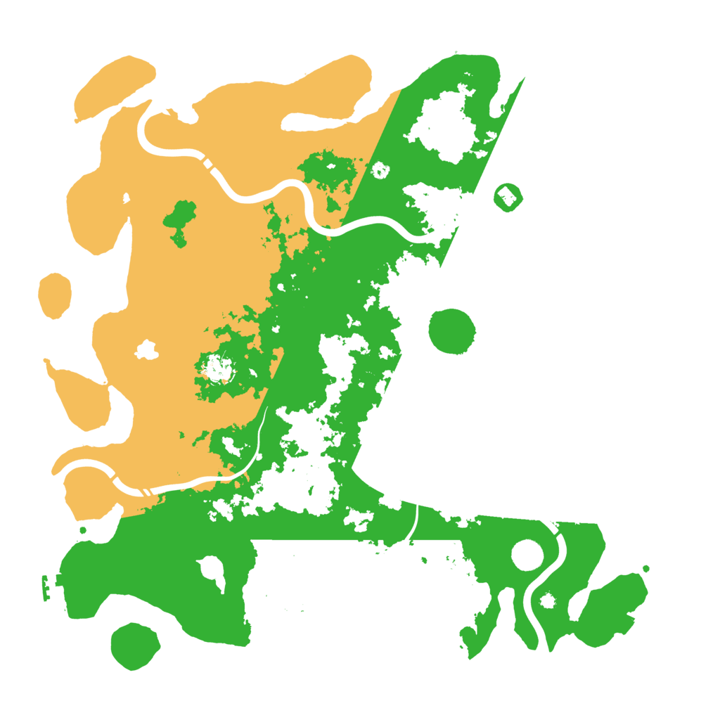 Biome Rust Map: Procedural Map, Size: 4250, Seed: 1436212903