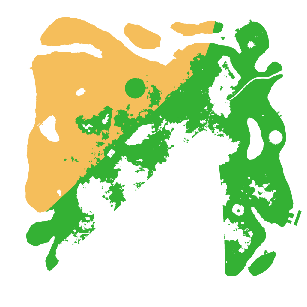 Biome Rust Map: Procedural Map, Size: 4000, Seed: 1397247149