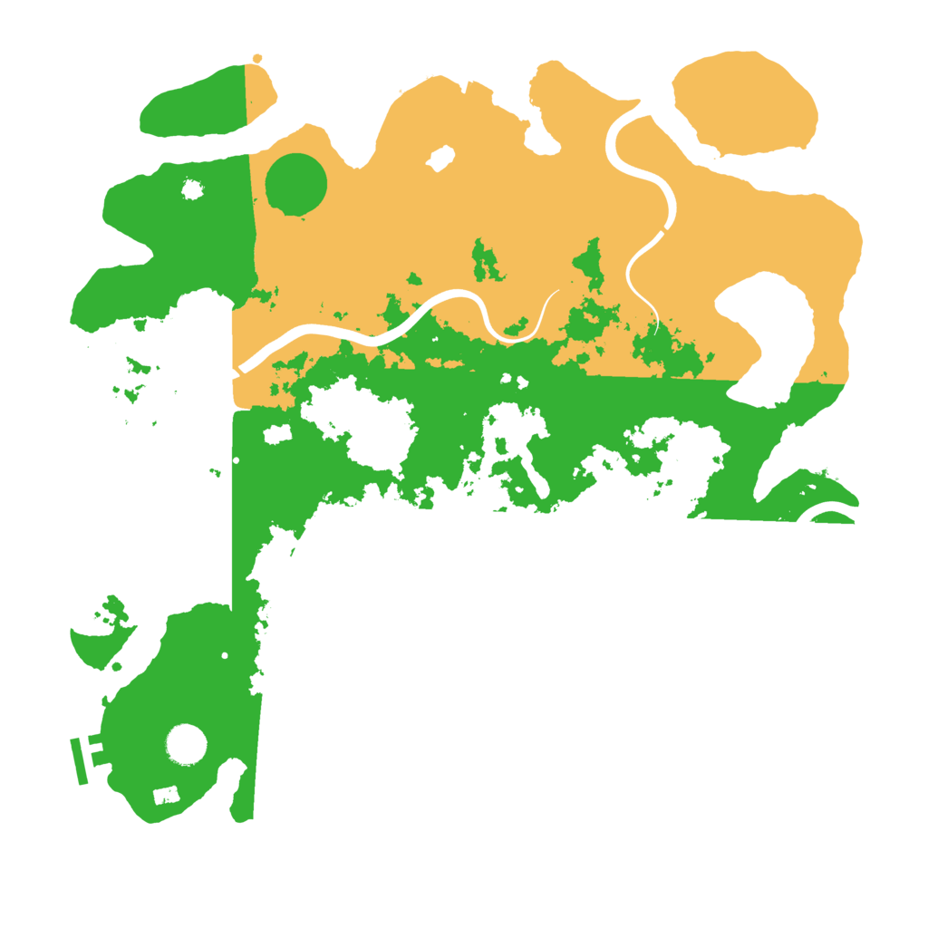Biome Rust Map: Procedural Map, Size: 4000, Seed: 321549384