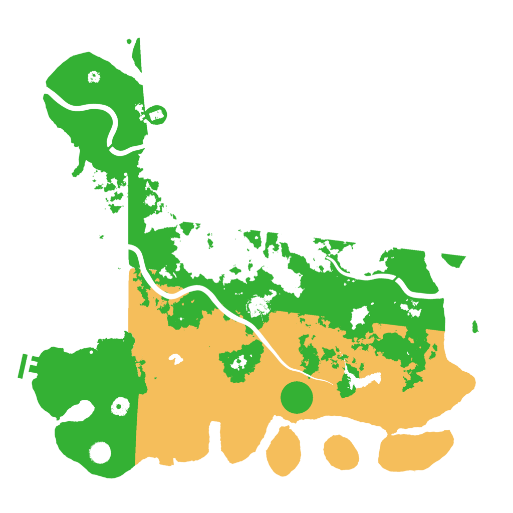 Biome Rust Map: Procedural Map, Size: 4200, Seed: 871515153