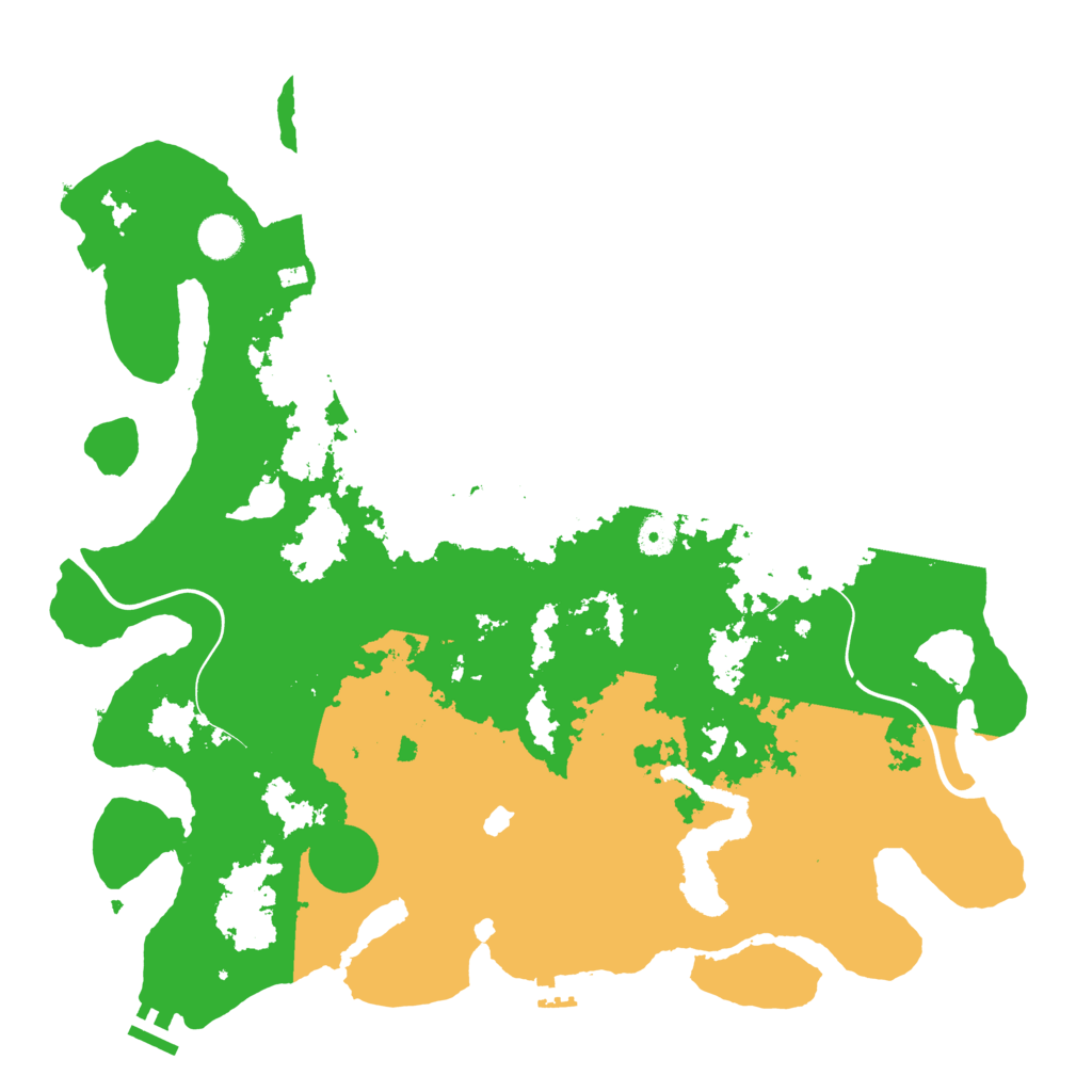 Biome Rust Map: Procedural Map, Size: 4250, Seed: 934387653