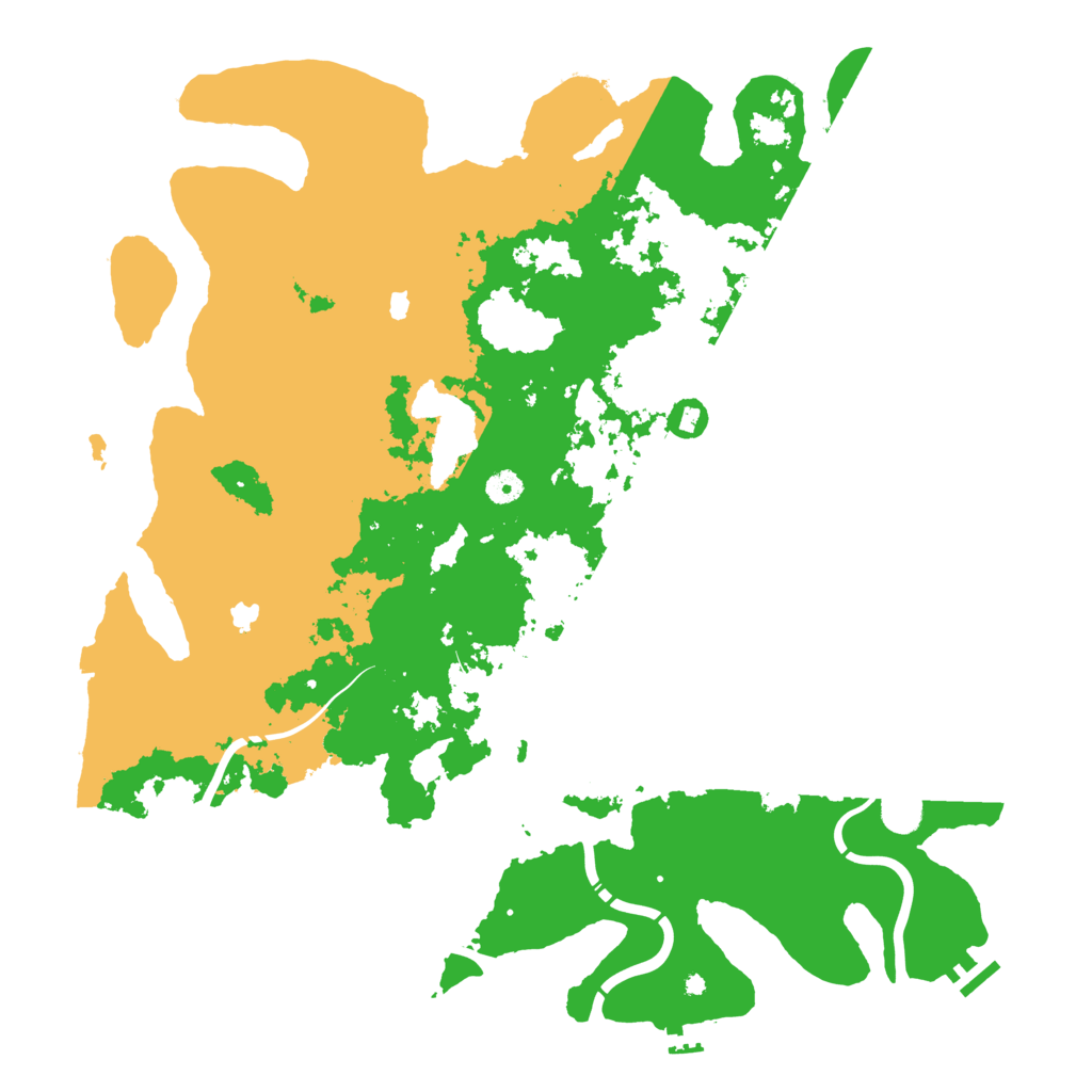 Biome Rust Map: Procedural Map, Size: 4725, Seed: 52021030