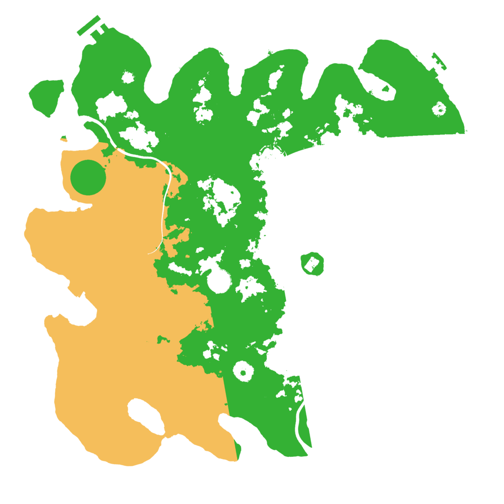 Biome Rust Map: Procedural Map, Size: 3750, Seed: 263848169