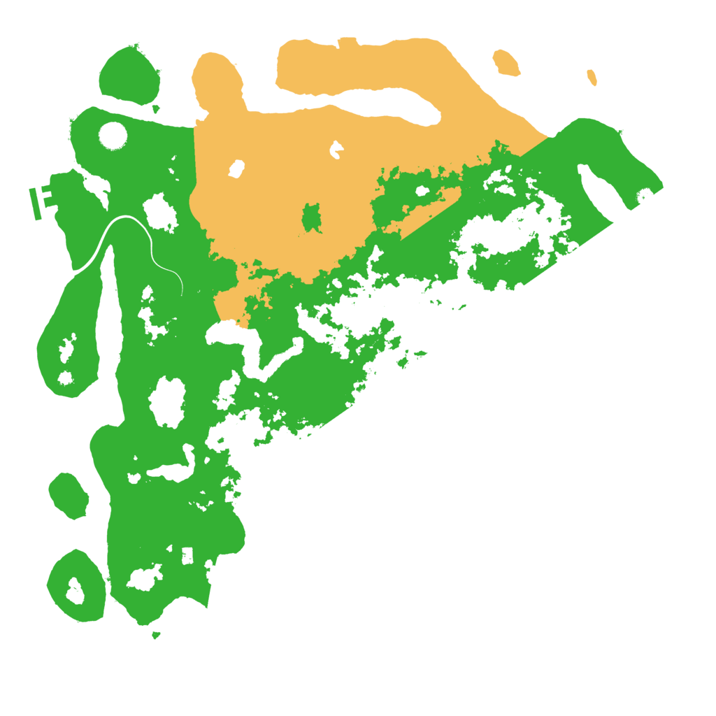 Biome Rust Map: Procedural Map, Size: 4500, Seed: 2061316404