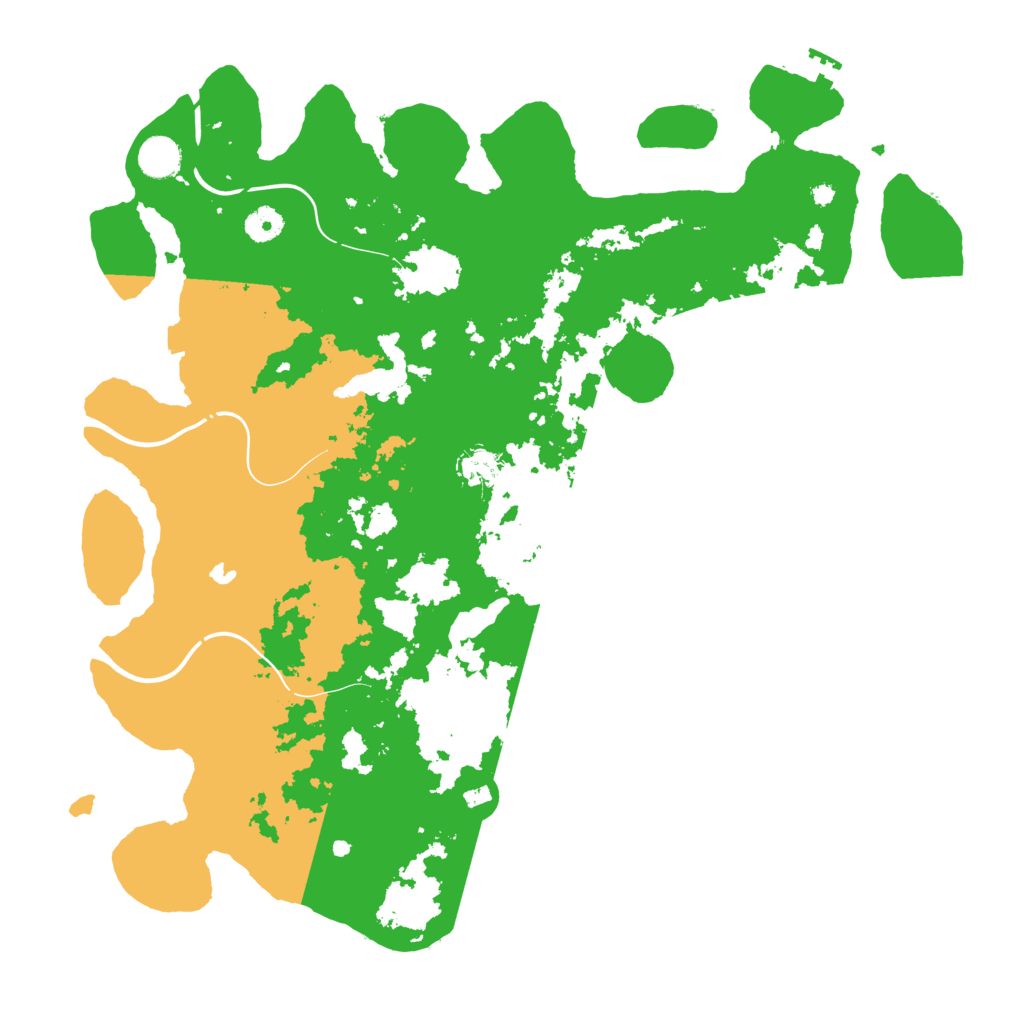 Biome Rust Map: Procedural Map, Size: 4250, Seed: 1451553164