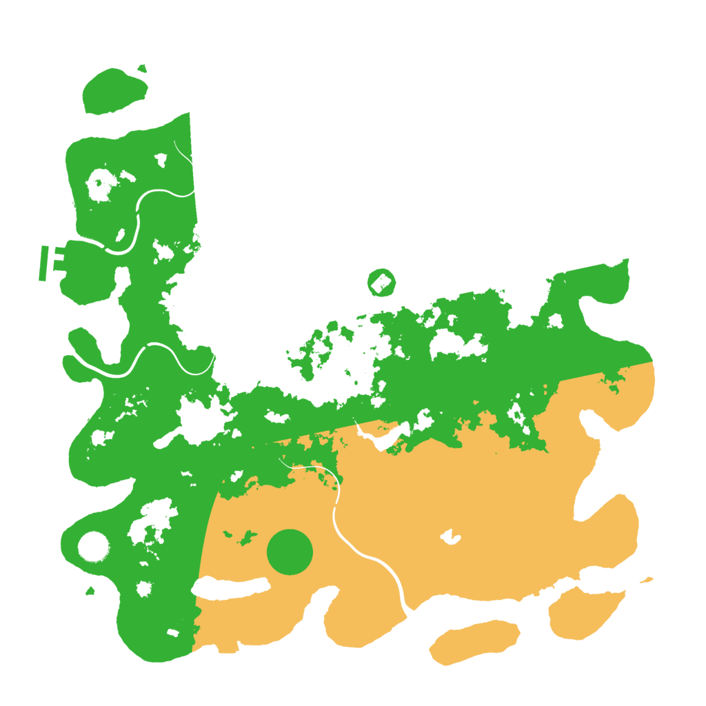 Biome Rust Map: Procedural Map, Size: 4050, Seed: 157017727
