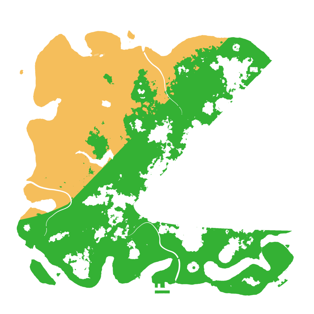 Biome Rust Map: Procedural Map, Size: 4250, Seed: 1465978265