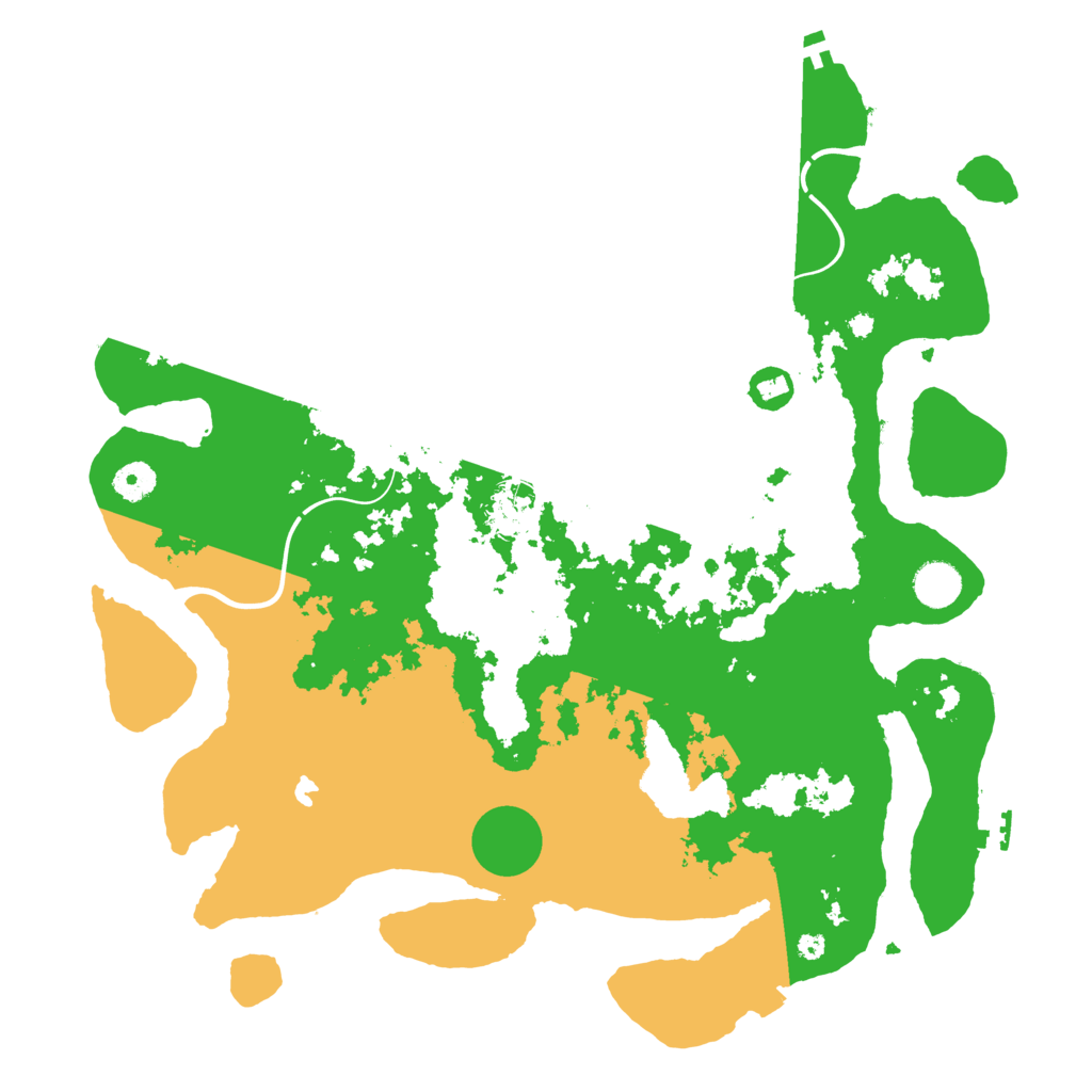 Biome Rust Map: Procedural Map, Size: 4096, Seed: 236118794