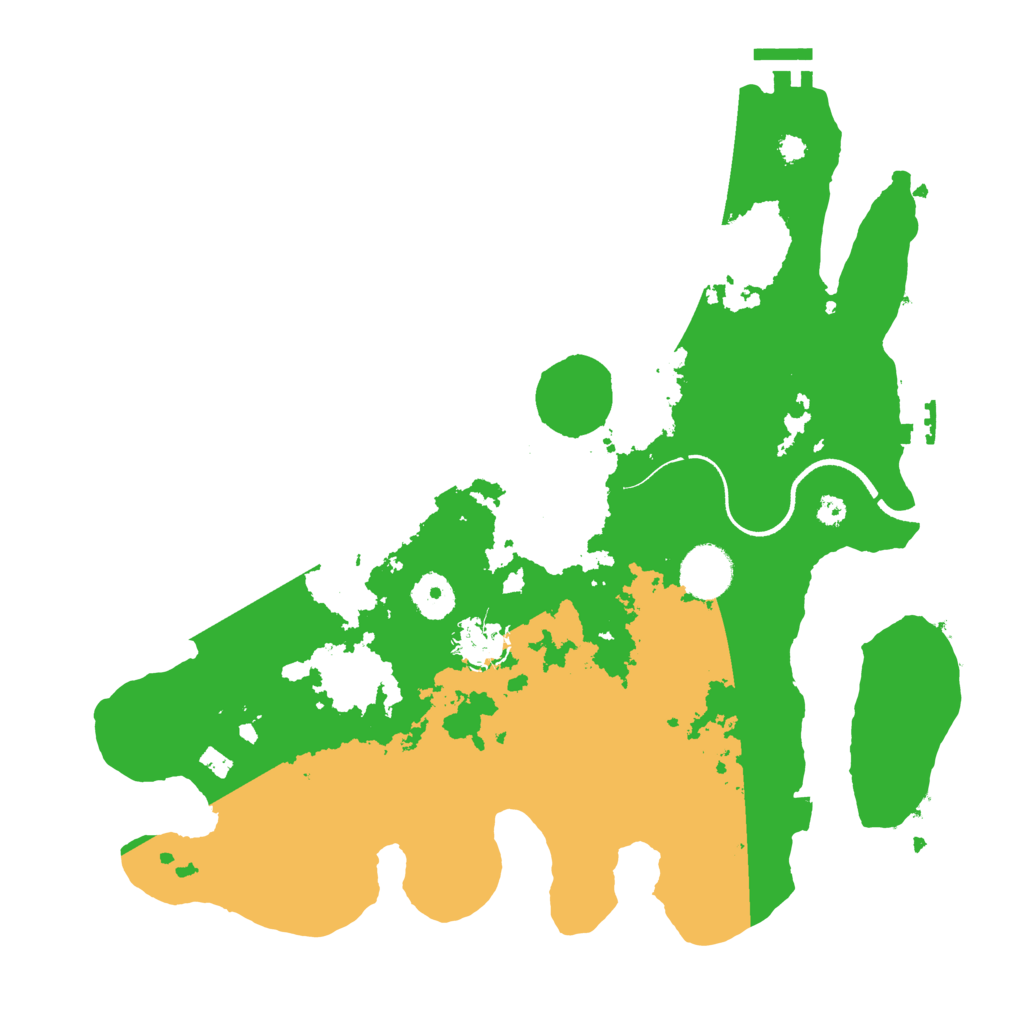Biome Rust Map: Procedural Map, Size: 3517, Seed: 1943446711