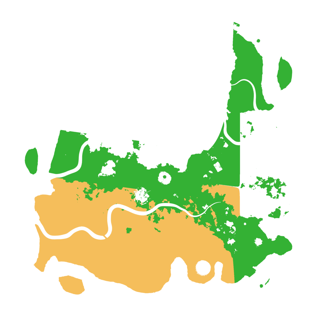 Biome Rust Map: Procedural Map, Size: 3750, Seed: 79584938