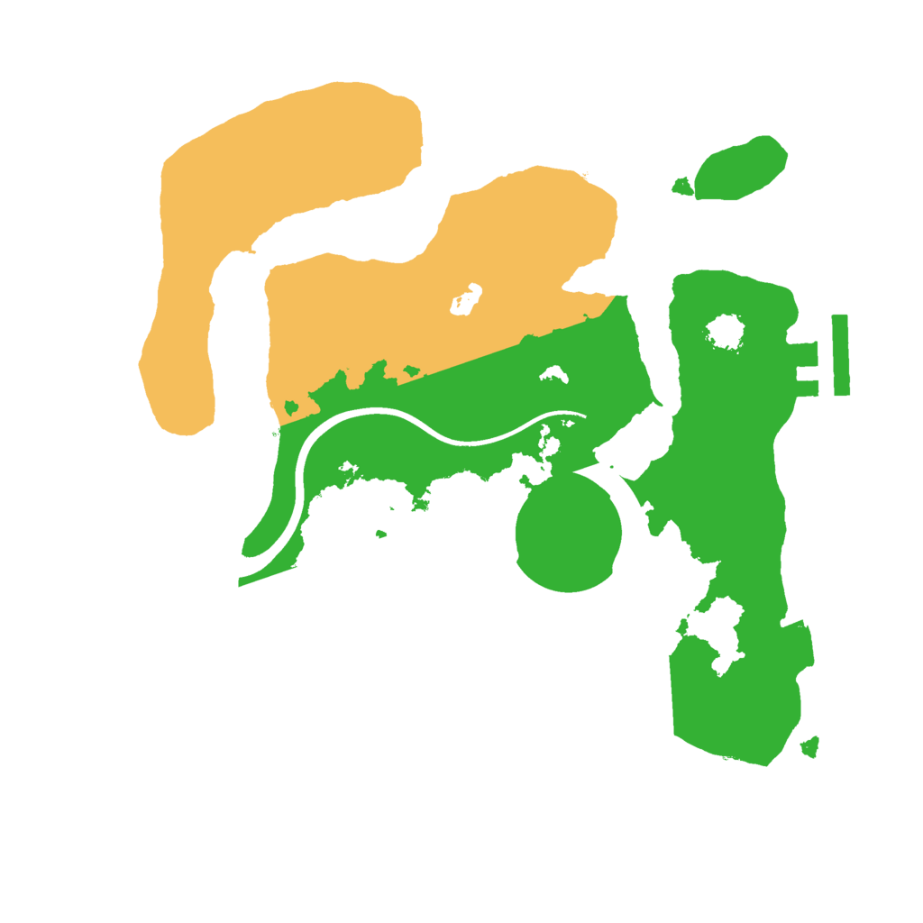 Biome Rust Map: Procedural Map, Size: 2300, Seed: 356231903