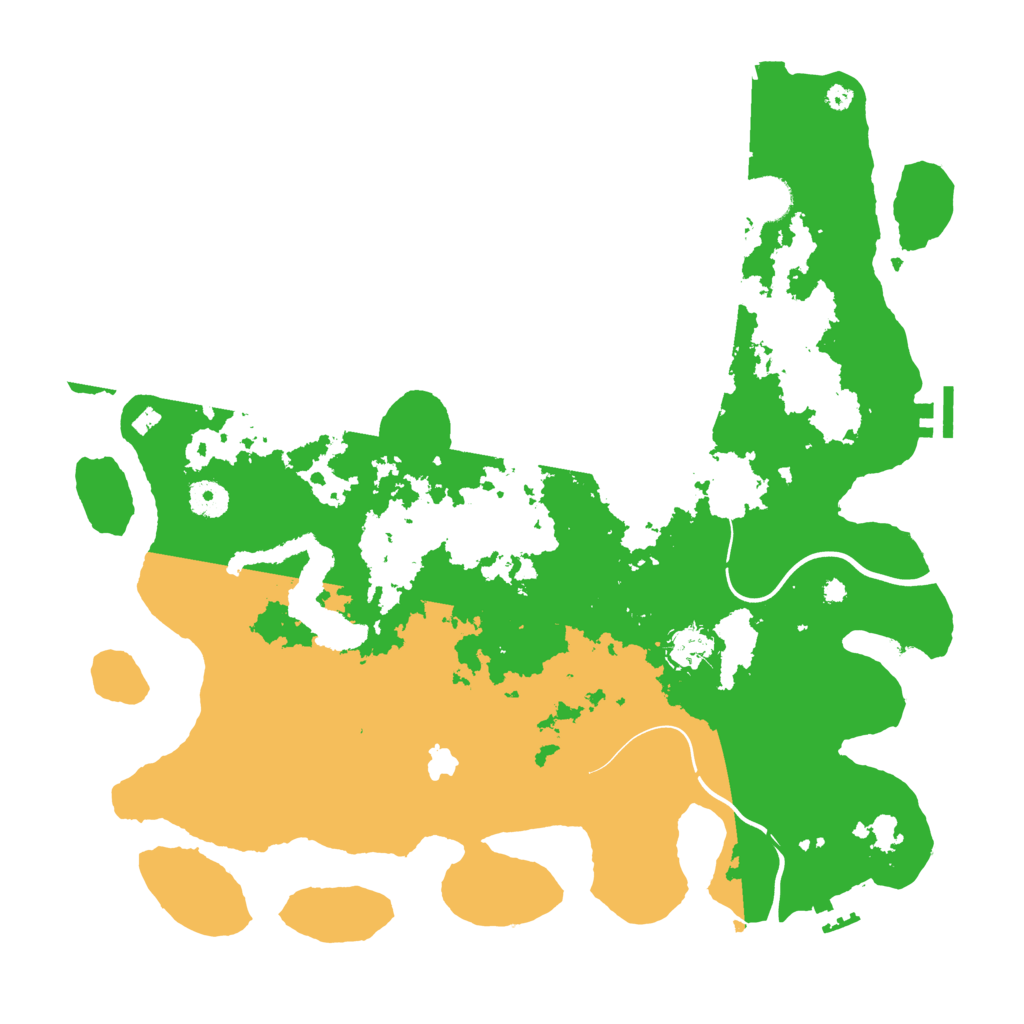 Biome Rust Map: Procedural Map, Size: 4000, Seed: 284173767