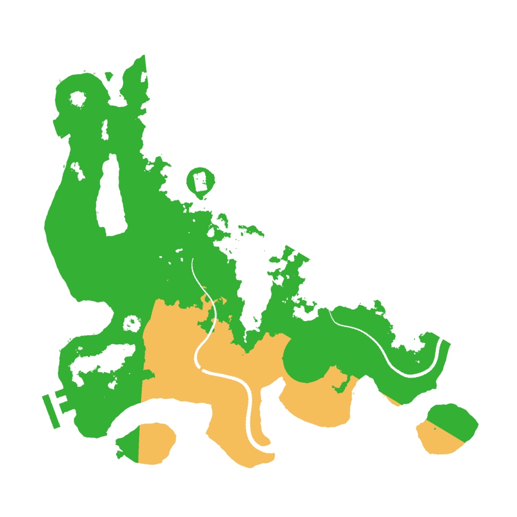 Biome Rust Map: Procedural Map, Size: 3000, Seed: 83559