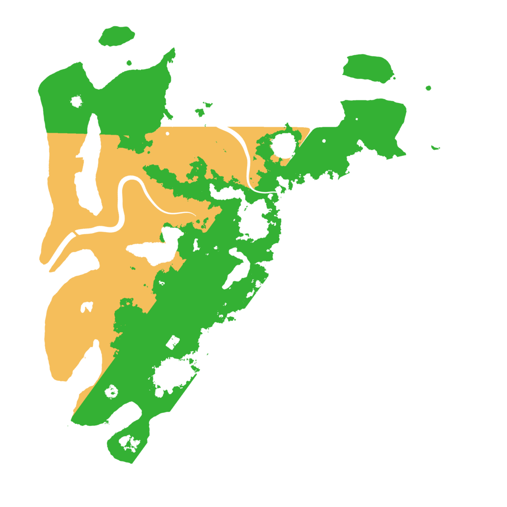 Biome Rust Map: Procedural Map, Size: 4000, Seed: 1277231217