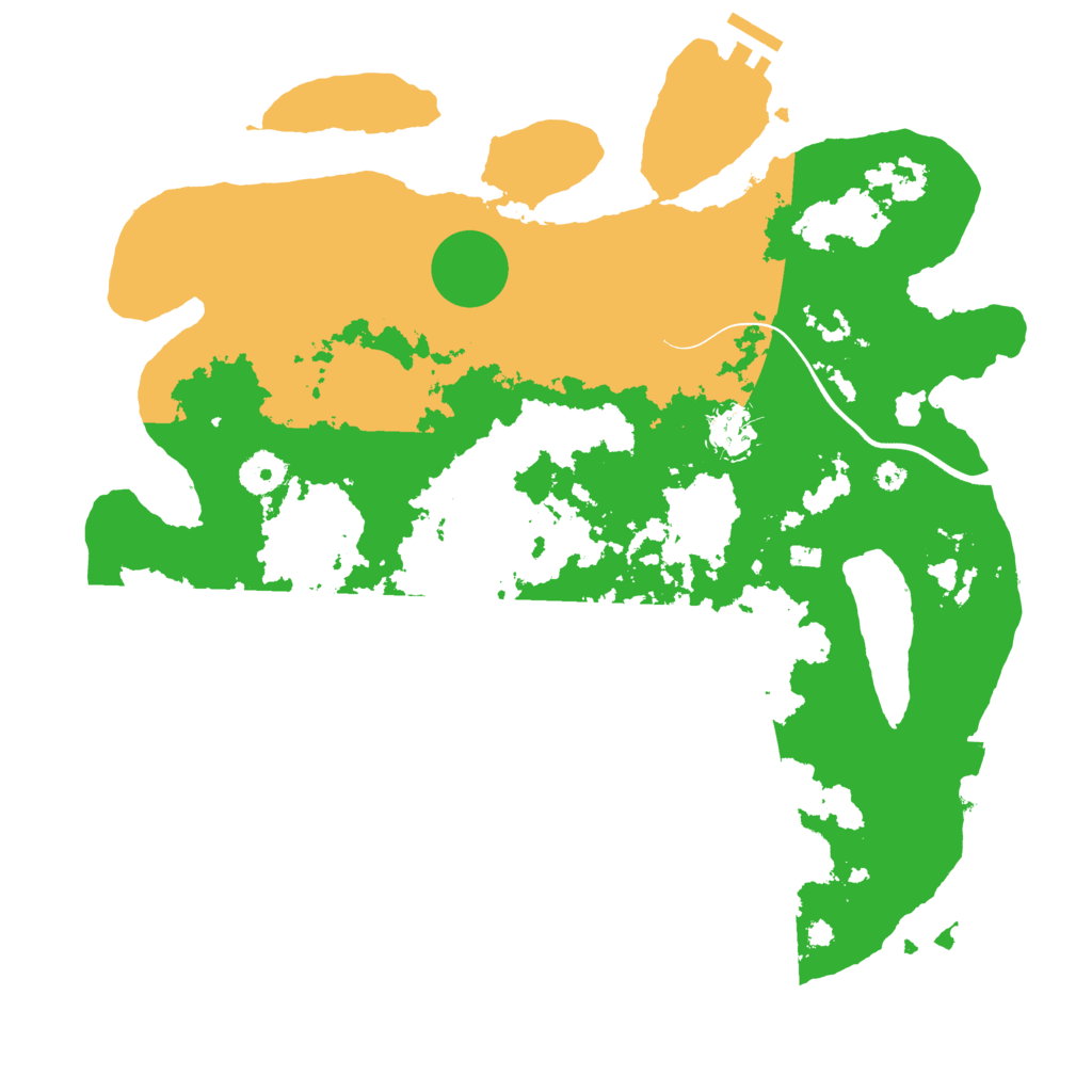 Biome Rust Map: Procedural Map, Size: 3750, Seed: 685787090