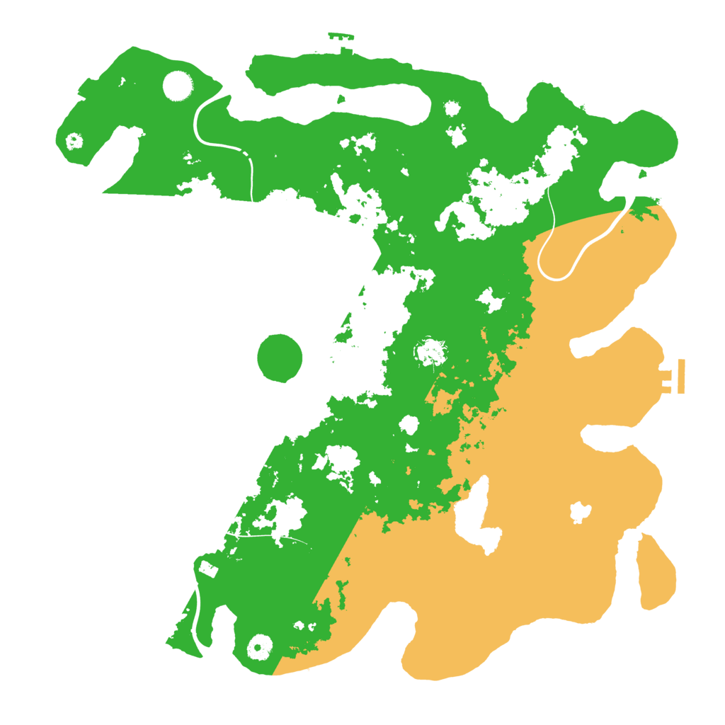 Biome Rust Map: Procedural Map, Size: 4250, Seed: 228519094