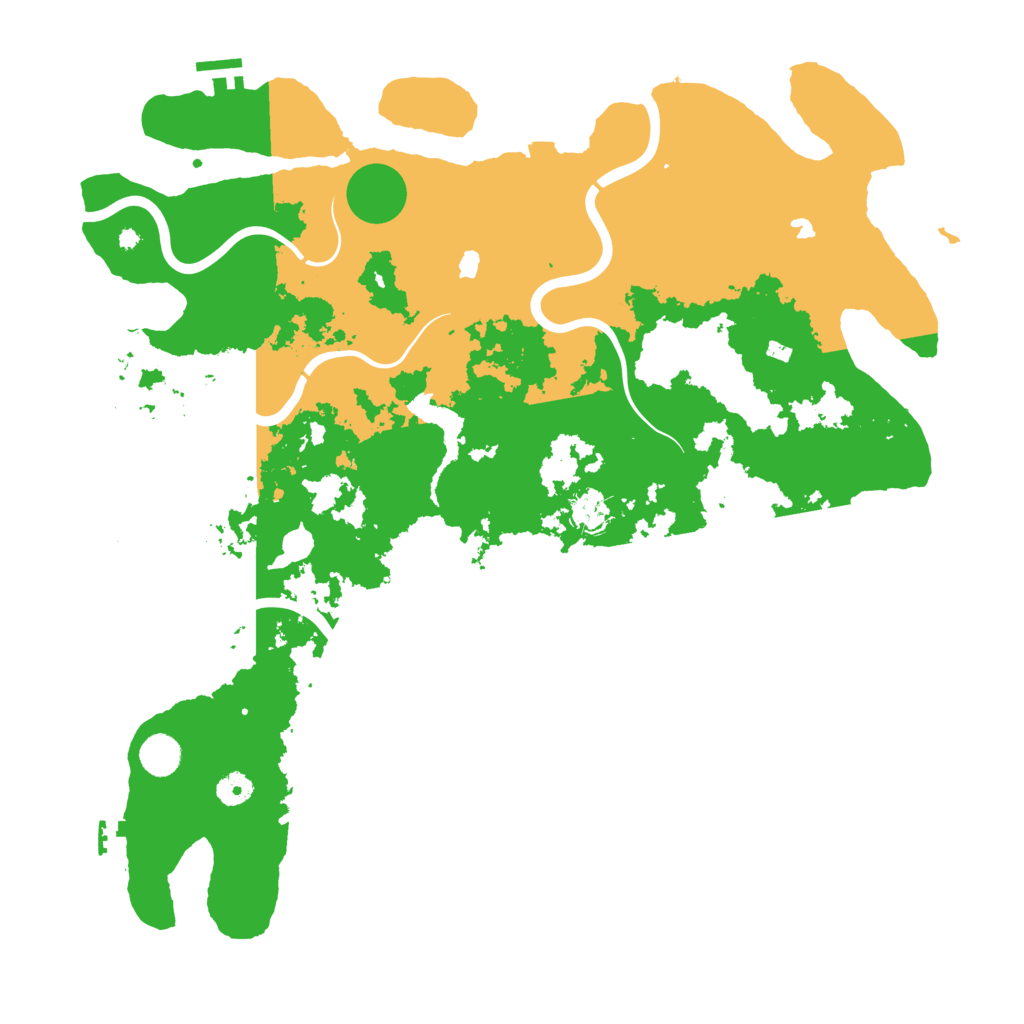 Biome Rust Map: Procedural Map, Size: 4500, Seed: 1133922792