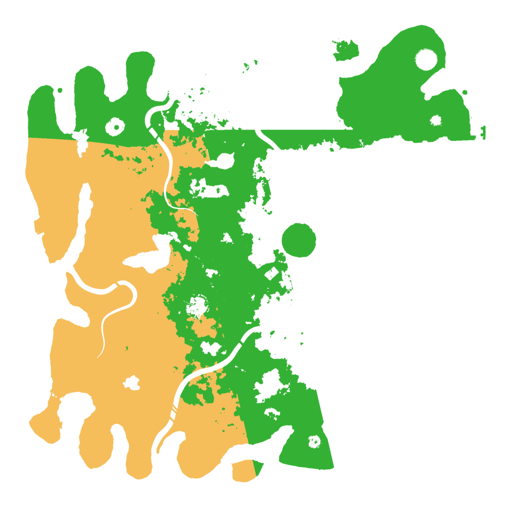 Biome Rust Map: Procedural Map, Size: 4250, Seed: 523044437