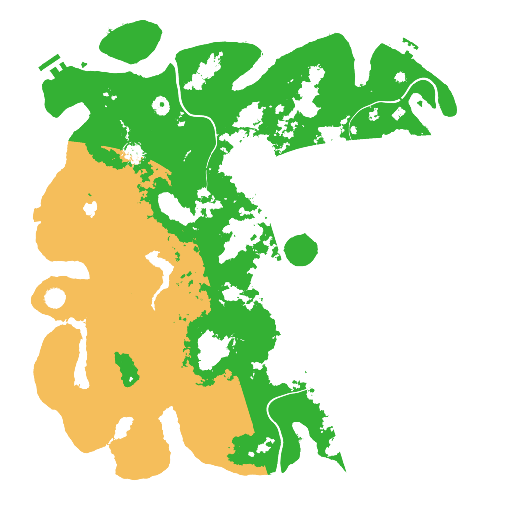 Biome Rust Map: Procedural Map, Size: 4250, Seed: 2102123614