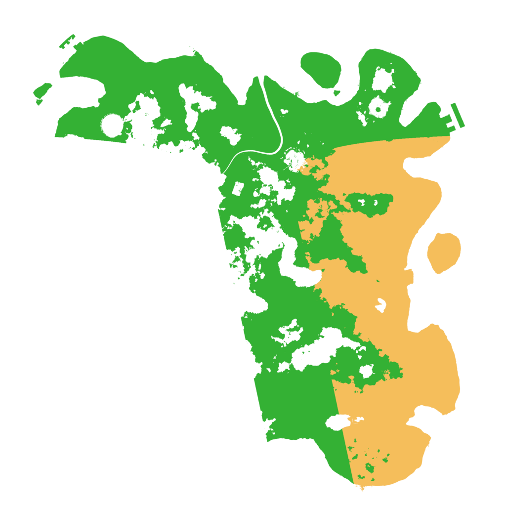 Biome Rust Map: Procedural Map, Size: 4000, Seed: 797268279