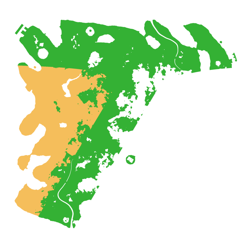 Biome Rust Map: Procedural Map, Size: 4250, Seed: 1954167943
