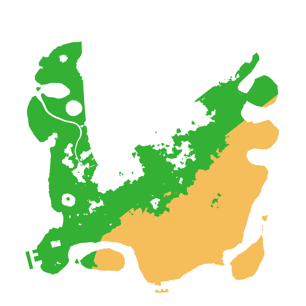 Biome Rust Map: Procedural Map, Size: 3442, Seed: 1248485422
