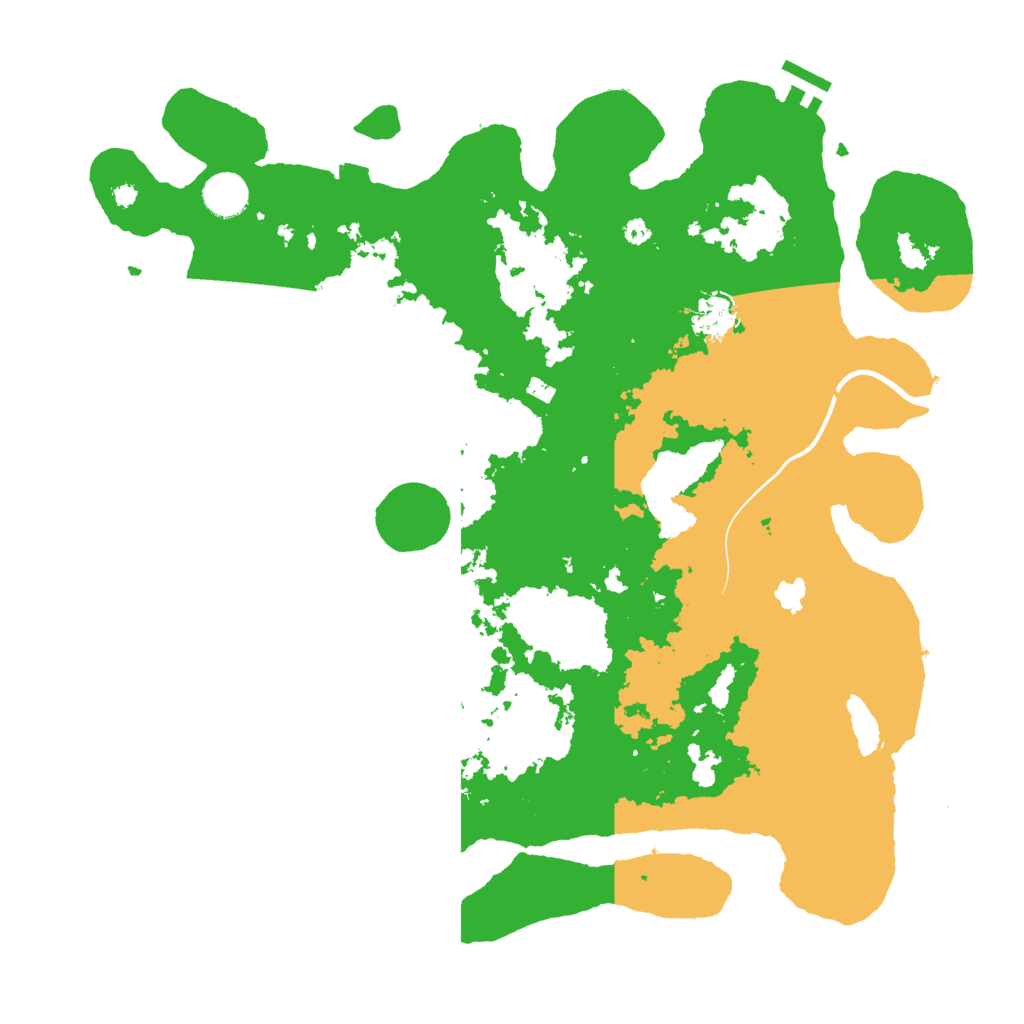 Biome Rust Map: Procedural Map, Size: 4000, Seed: 776081328