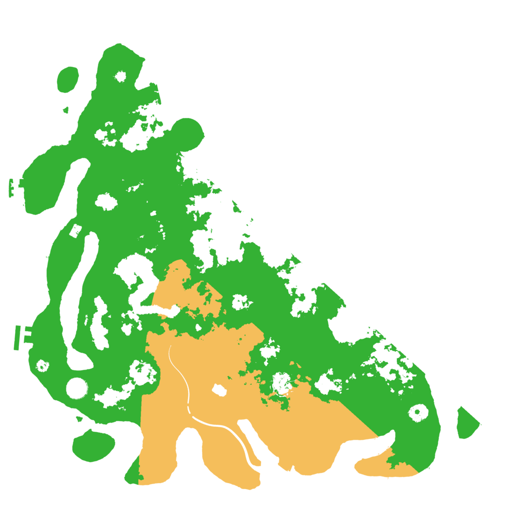 Biome Rust Map: Procedural Map, Size: 4250, Seed: 1302732866