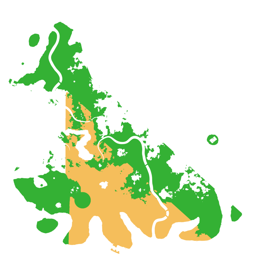 Biome Rust Map: Procedural Map, Size: 4250, Seed: 1302732866
