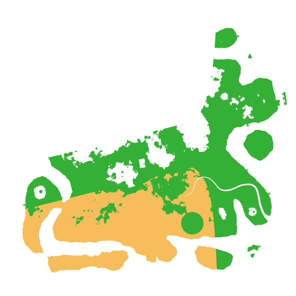 Biome Rust Map: Procedural Map, Size: 3500, Seed: 1148534247