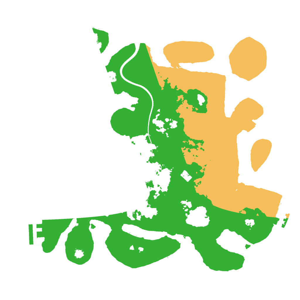 Biome Rust Map: Procedural Map, Size: 3000, Seed: 379134259